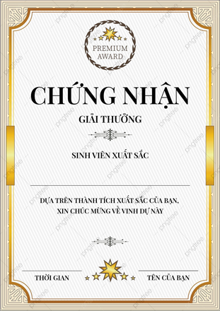 Giải thưởng 01